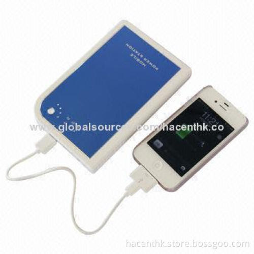 Portable Mobile Phone Power Bank with 12,000mAh Capacity